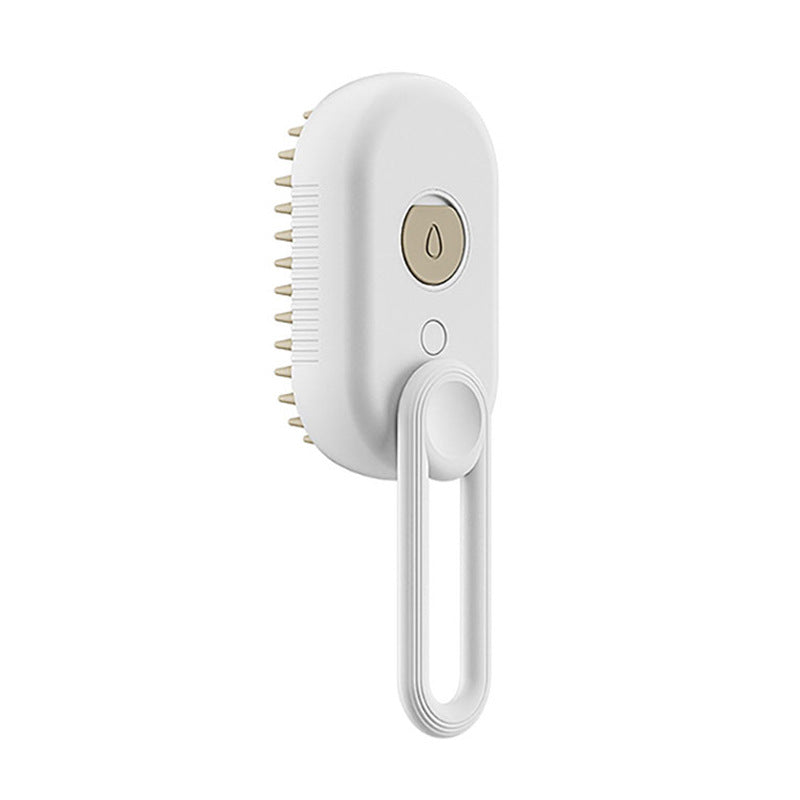 Cepillo de vapor para gatos, cepillo de vapor para perros, cepillo eléctrico 3 en 1 con rociador, cepillos para pelo de gato para masaje, peine para el cuidado de mascotas, peines para la eliminación de pelo, productos para mascotas