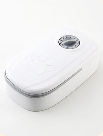 Comedero automático inteligente para mascotas, dispensador de comida para gatos y perros, con temporizador, cuenco de acero inoxidable. Suministros para mascotas.