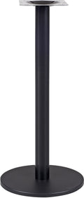 Base de mesa BOHEME, alta, negra, 43 cms de diámetro, altura 110 cms