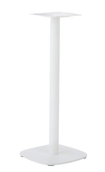 Base de mesa MAUTES 110, alta, blanca, base de 45 x 45 cms, altura 110 cms