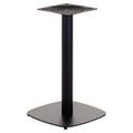 Base de mesa MAUTES 72, negra, base de 45 x 45 cms, altura 72 cms