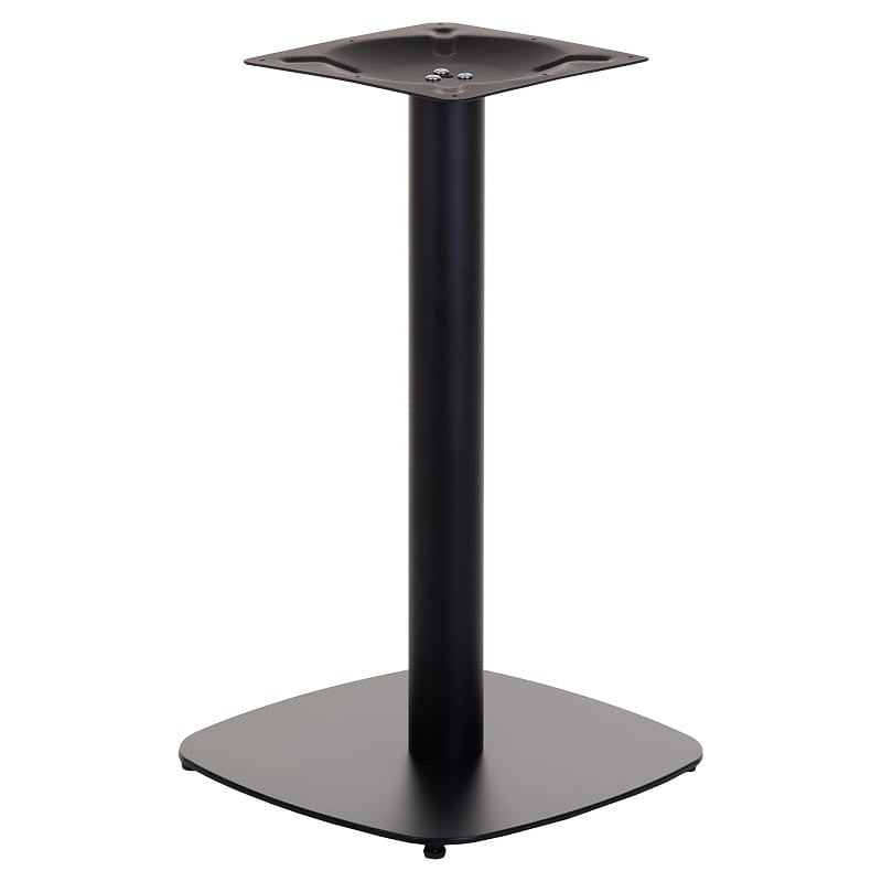 Base de mesa MAUTES 72, negra, base de 45 x 45 cms, altura 72 cms
