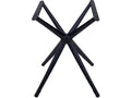 Base de mesa OASIS, resina negra , altura 72 cms