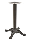 Base de mesa RÓDANO, fundición, negra, base de 58 x 58 cms, altura 75 cms