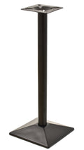 Base de mesa SOHO, alta, negra, base de 40 x 40 cms, altura 110 cms