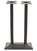 Base de mesa SOHO, alta, rectangular, negra, base de 70 x 40 cms, altura 110 cms