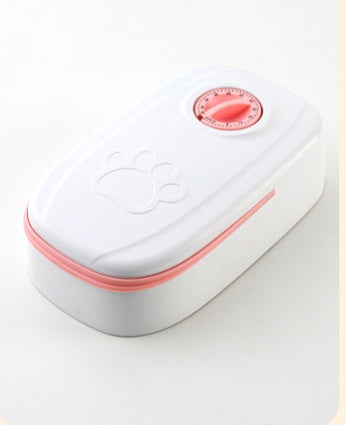 Comedero automático inteligente para mascotas, dispensador de comida para gatos y perros, con temporizador, cuenco de acero inoxidable. Suministros para mascotas.