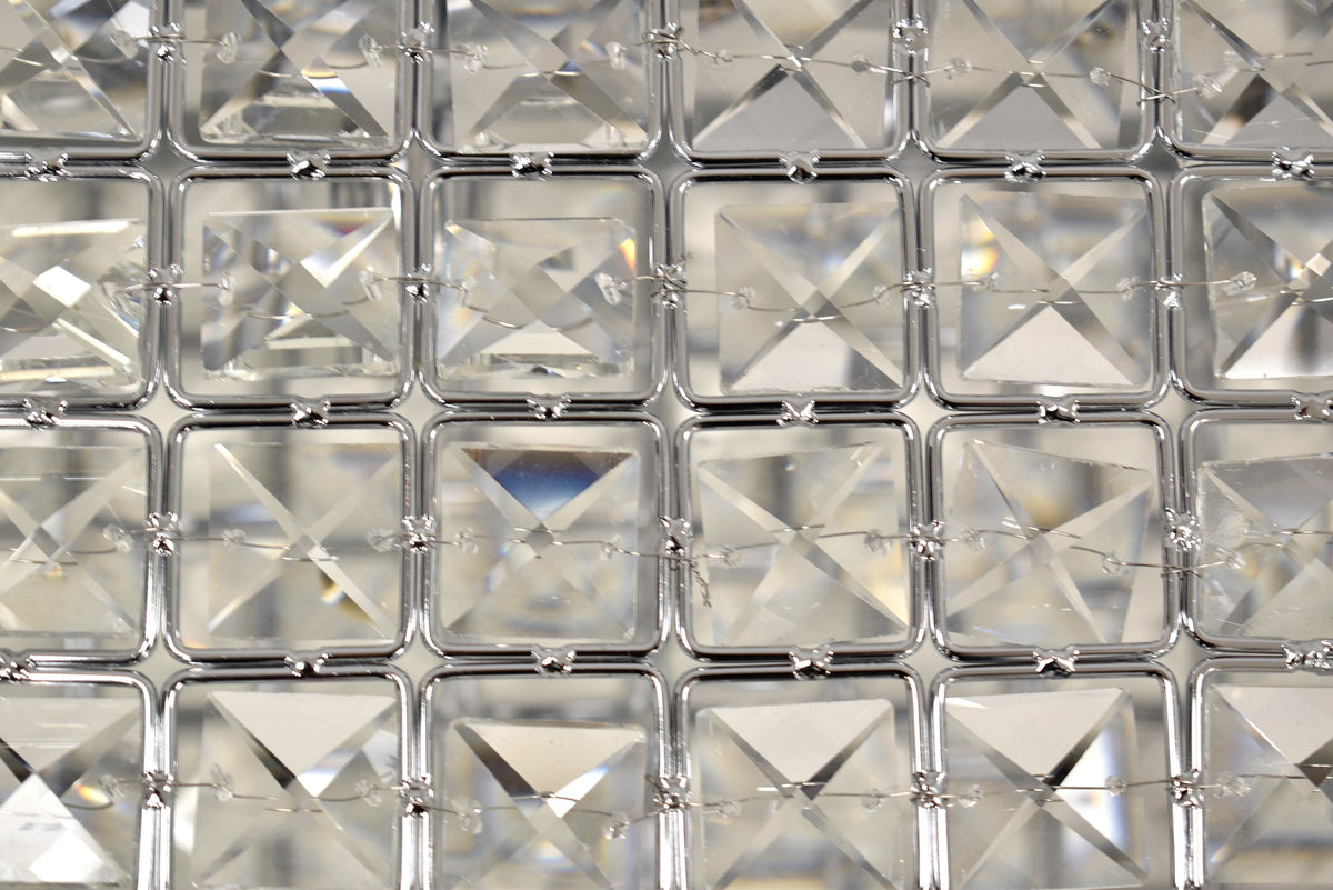 Lámpara ATRIA, colgante, metal, cristal