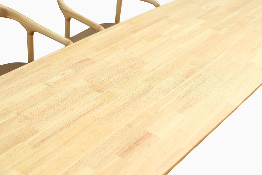 Mesa TRANSILVANIA, madera natural, 120 x 75 cms