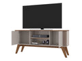 Mueble TV VITTA, blanco roto y matte, 150 cms.