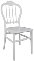 Silla LIRA, apilable, polipropileno blanco