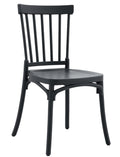 Silla MILOS 43, apilable, tratamiento anti UV, polipropileno antracita