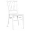 Silla WEDDING 77, apilable, polipropileno blanco