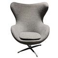 Sillón EG, tapizado cachemira gris 51