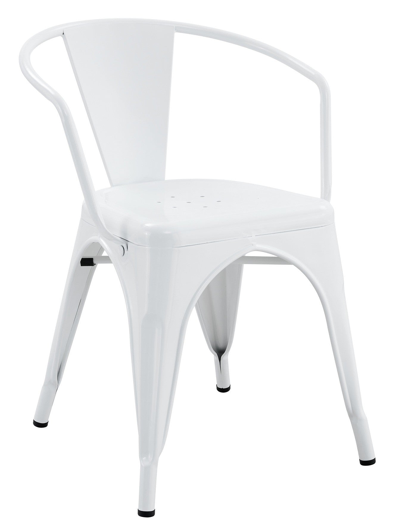 Sillón TOL EK LIMITED, acero, blanco