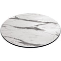 Tablero de mesa COMPACTO, 12 mm. de espesor, Mármol Ayfon 5657, Tavilo, 69 cms de diámetro