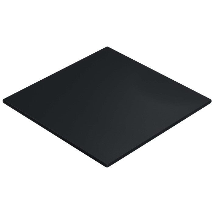 Tablero de mesa COMPACTO, 12 mm. de espesor, Negro 3190, Tavilo, 69 x 69 cms