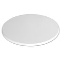 Tablero de mesa Werzalit WER-UNIART, Blanco 3101, 70 cms de diámetro