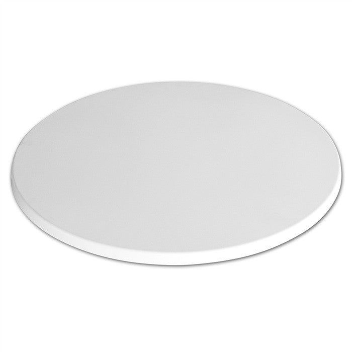 Tablero de mesa Werzalit WER-UNIART, Blanco 3101, 70 cms de diámetro