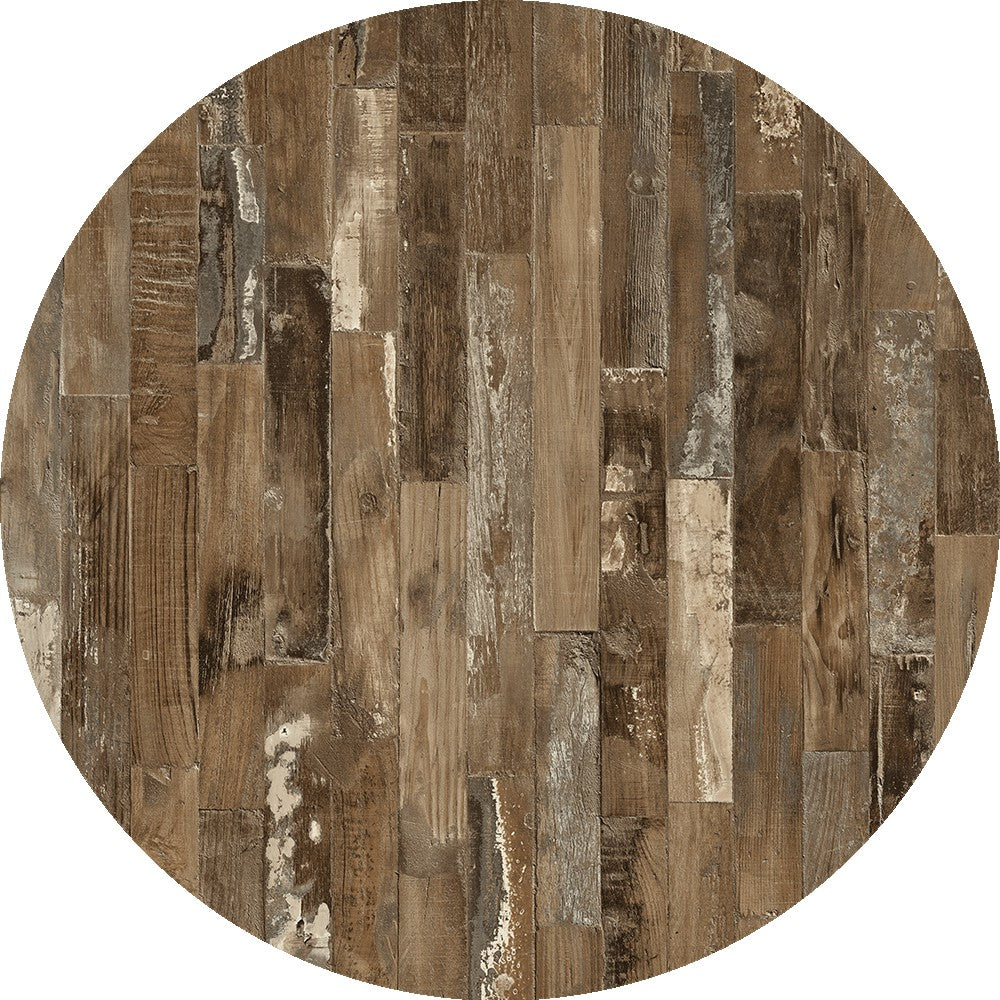 Tablero de mesa Werzalit WER-WOODART, Maracaibo 4614, 80 cms de diámetro