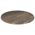 Tablero de mesa Werzalit WER-WOODART, Pino Viejo 4573, 80 cms de diámetro