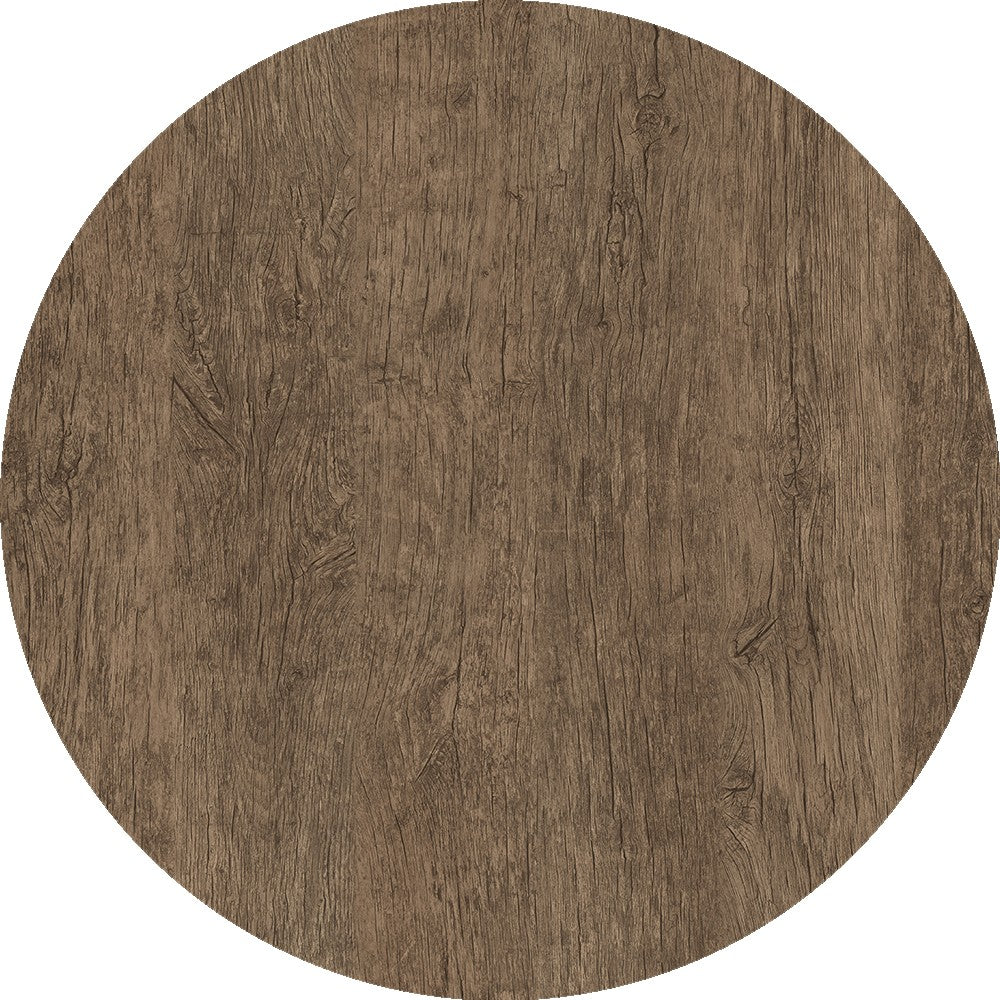 Tablero de mesa Werzalit WER-WOODART, Roble R.Oscuro 4510, 70 cms de diámetro