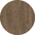 Tablero de mesa Werzalit WER-WOODART, Roble R.Oscuro 4510, 80 cms de diámetro