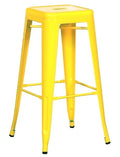 Taburete TOL EK LIMITED, acero, amarillo